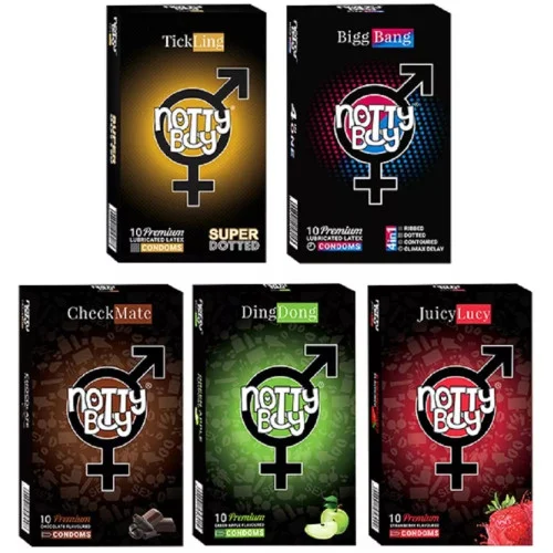 NottyBoy Daily 5 Condoms Pack (1Pack)