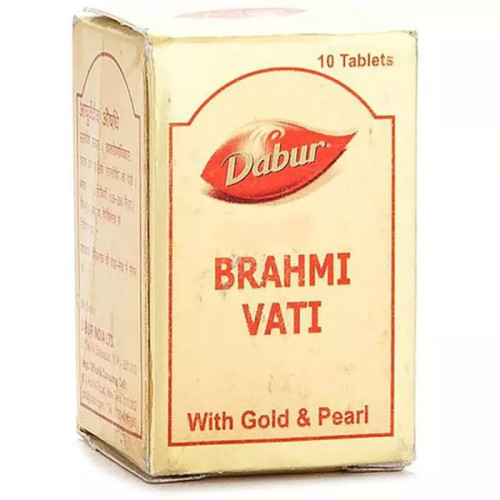 Dabur Brahmi Vati With Gold (10 Tablets)