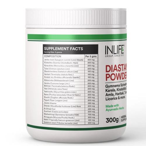Inlife Diastan Plus Powder Ayurvedic Herbal Supplement (300g)