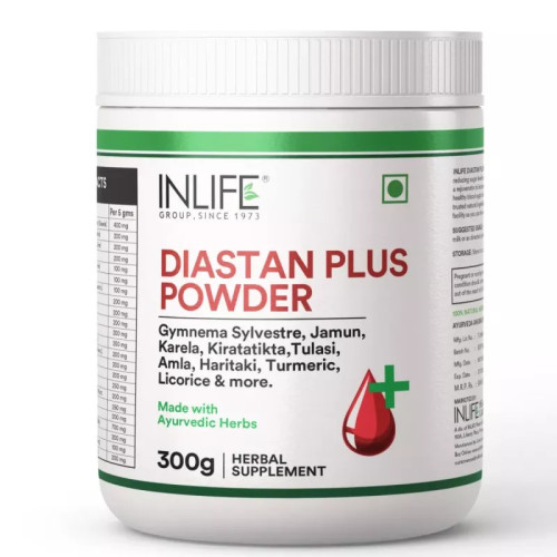Inlife Diastan Plus Powder Ayurvedic Herbal Supplement (300g)