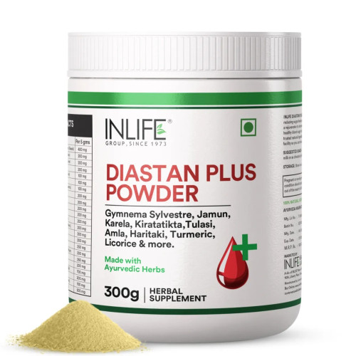 Inlife Diastan Plus Powder Ayurvedic Herbal Supplement (300g)