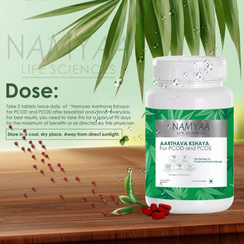 Namyaa Aarthava Kshaya For Pcod And Pcos  Tablets (60 Tablets)