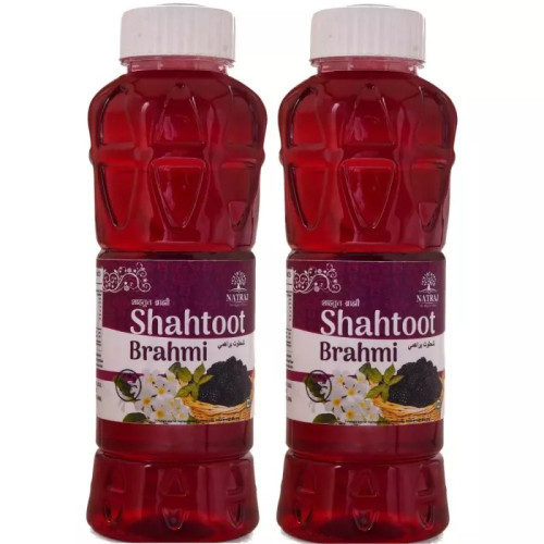 Natraj The Right Choice Shahtoot Brahmi Sharbat (750ml, Pack of 2)