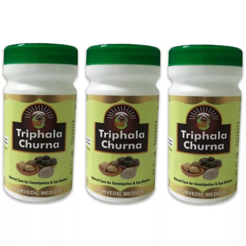 HASS HASS Triphala Churna - Trifala Powder (100g, Pack of 3)