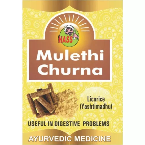 HASS Mulethi Churna - Mulethi Powder - Licoroce Root Powder - Yashtimadhu (250g)