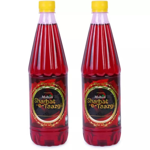 Multani Sharbat-E-Tazgi (750ml, Pack of 2)