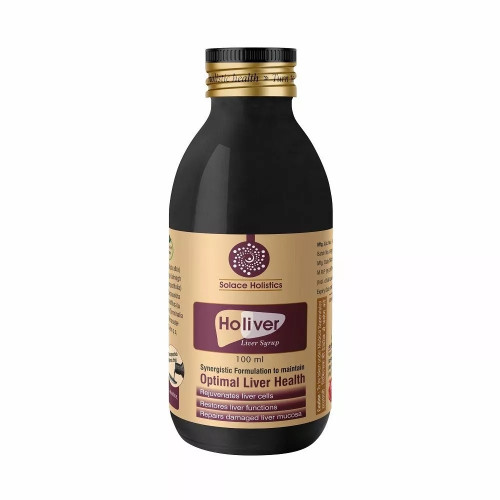 Solace Holistics Holiver Liver Syrup Sugar Free (100ml)