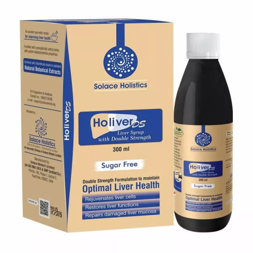 Solace Holistics Holiver DS Liver Syrup Sugar Free (300ml)