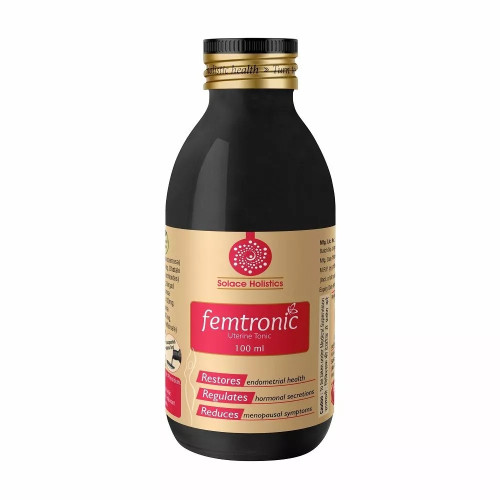 Solace Holistics Femtronic Uterine Tonic Sugar Free (100ml)