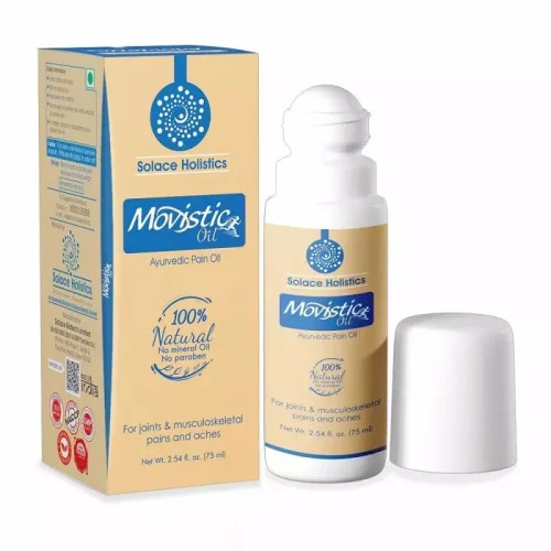Solace Holistics Movistic Ayurvedic Pain Oil (75ml)