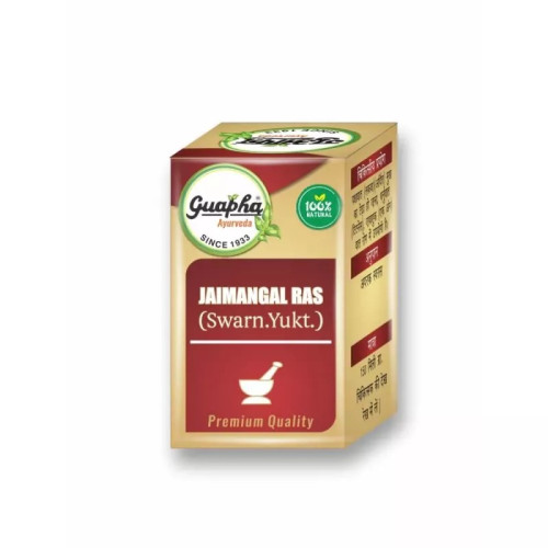 Guapha Ayurveda Jaimangal Ras Swarna Yukt (10 Tablets)