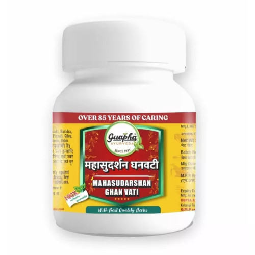 Guapha Ayurveda Mahasudarshan Ghan Vati (120 Tablets)