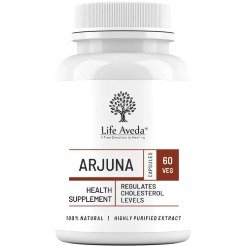 Life Aveda Arjuna  Capsules (60 Capsules)