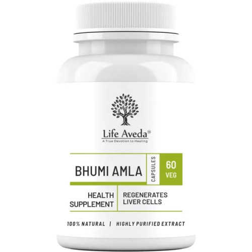 Life Aveda Bhumi Amla  Capsules (60 Capsules)