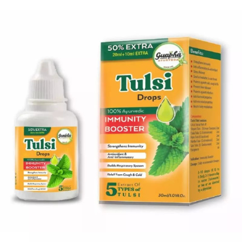 Guapha Ayurveda Tulsi Drops (30ml)
