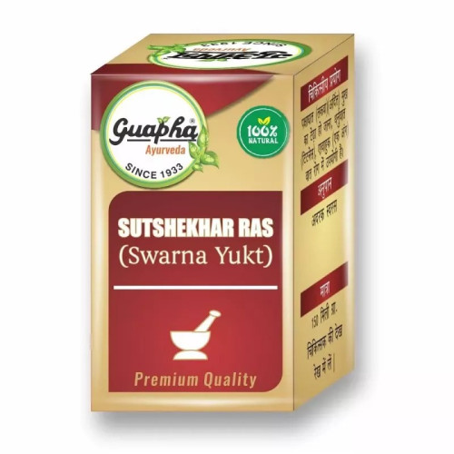 Guapha Ayurveda Sutshekhar Ras (Swarna Yukt) (10 Tablets)