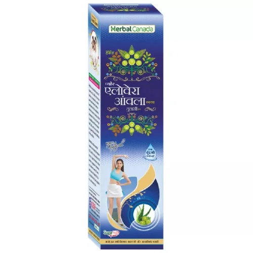 Herbal Canada Aloevera Amla Swaras (500ml)