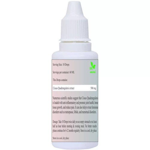 Navya Herbs Cissus Quadrangularis Plus Drops (60ml)