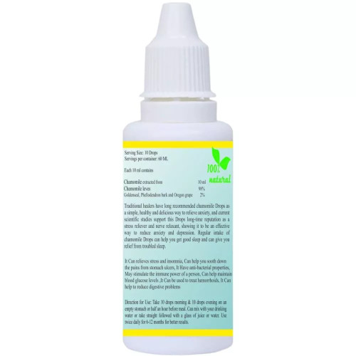 Navya Herbs Chamomile Extract Drops (60ml)