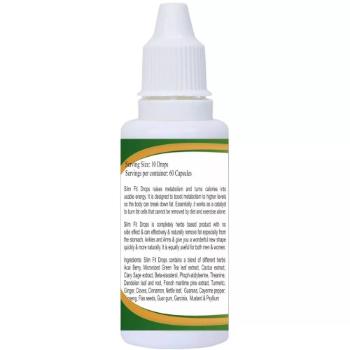 Navya Herbs Slim Fit Extract Drops (60ml)