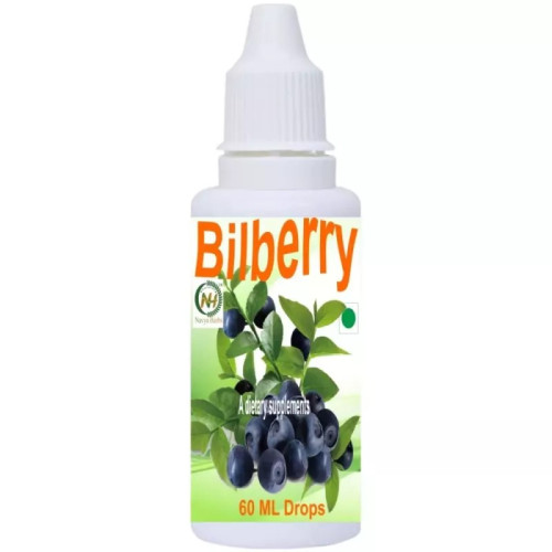Navya Herbs Bilberry Extract Drops (60ml)