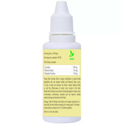 Navya Herbs Proper Rest Formula Drops (60ml)