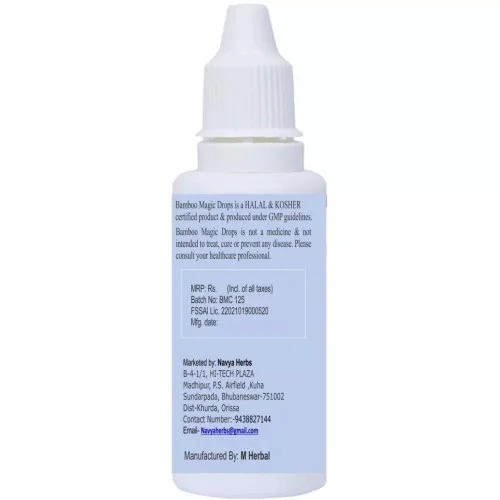 Navya Herbs Bamboo Magic Extract Drops (60ml)