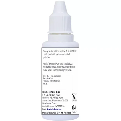 Navya Herbs Acidity Treatment Drops (60ml)