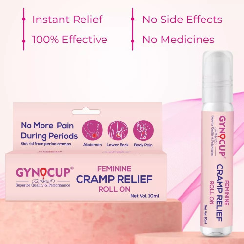 Gynocup Feminine Cramp Relief Roll On (10ml)