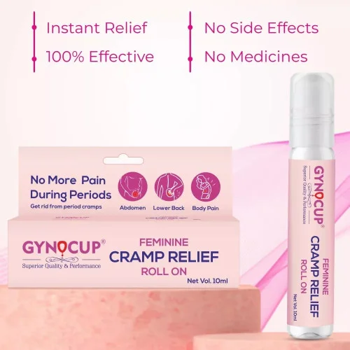 Gynocup Feminine Cramp Relief Roll On (10ml)