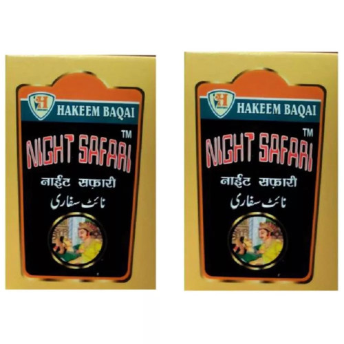 Hakeem Baqai`s Night Safari (40Pills, Pack of 2)