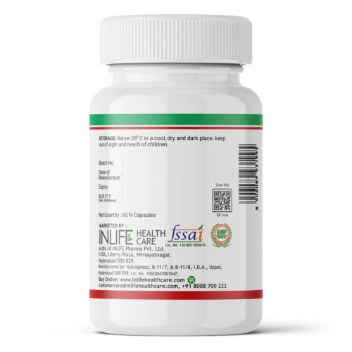 Inlife Castor Oil Supplement  Capsules (60 Capsules)