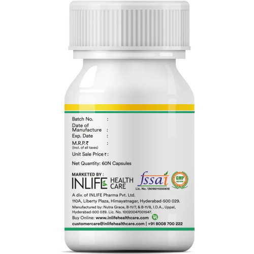 Inlife Hing Oil  Capsules (60 Capsules)