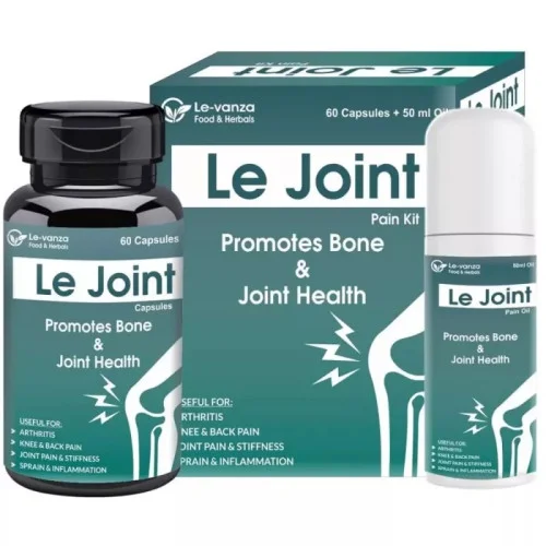 Levanza Le Joint  Capsules + Le Joint Pain Oil (60Cap + Oil 50ml) (1Pack)
