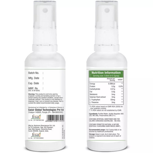 Vringra Sleep Expert Oral Spray Mint Flavour (30ml)