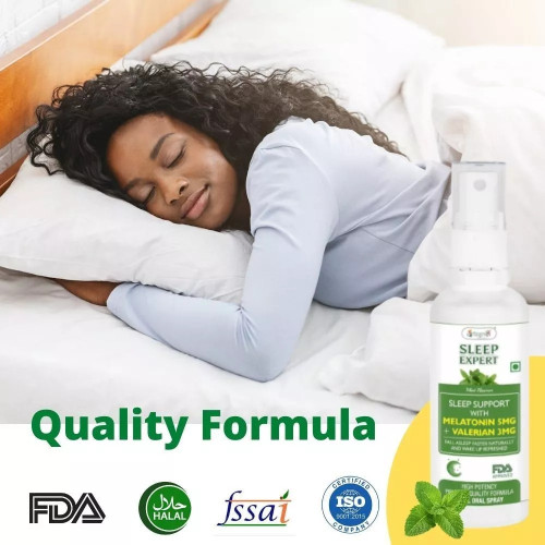 Vringra Sleep Expert Oral Spray Mint Flavour (30ml)