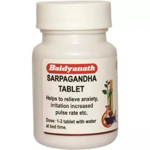 Baidyanath (Nagpur) Sarpagandha  Tablet (50 Tablets)