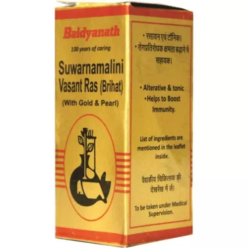 Baidyanath (Nagpur) Suwarnamalini Vasant Ras (10 Tablets)
