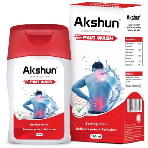 Dr JRK Akshun Pain Wash Bathing Lotion (100ml)