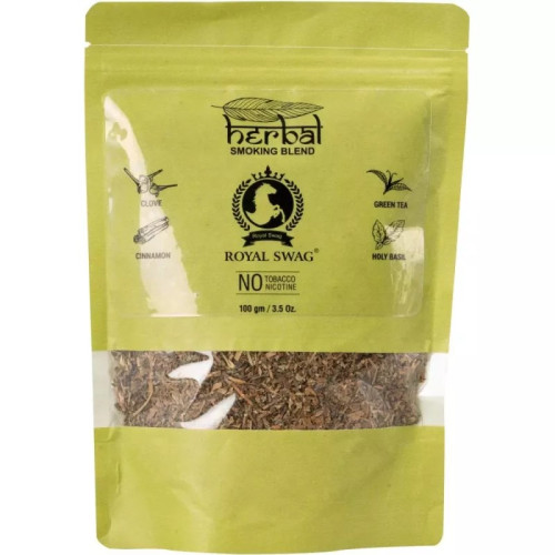Royal Swag Tobacco & Nicotine Free Smoking Mixture (100g)