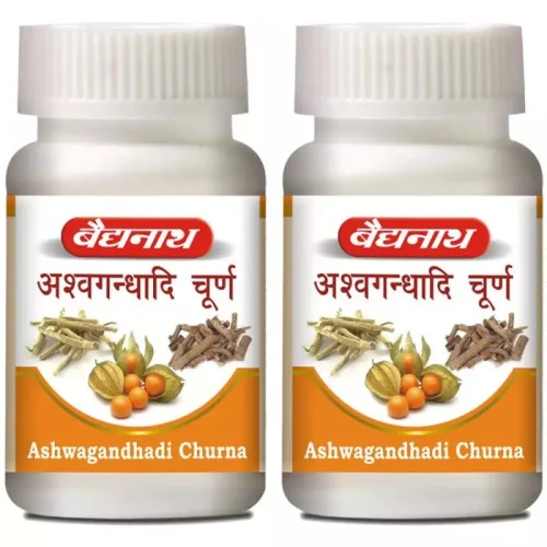 Baidyanath Ayurved Ashwagandhadi Churna (120g, Pack of 2)