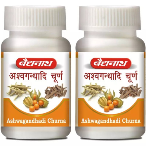 Baidyanath Ayurved Ashwagandhadi Churna (60g, Pack of 2)