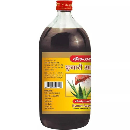 Baidyanath Ayurved Kumari Asava (450ml, Pack of 2)
