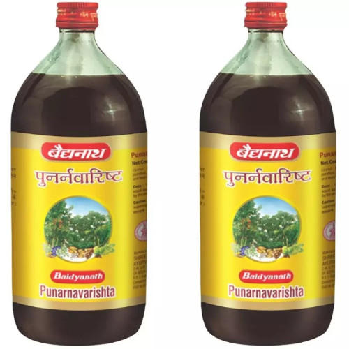 Baidyanath Ayurved Punarnavarishta (450ml, Pack of 2)