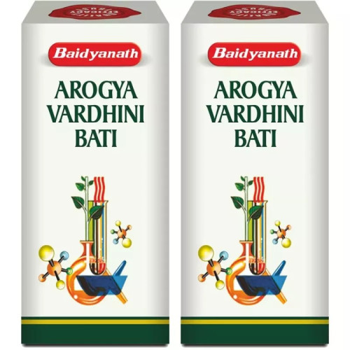 Baidyanath Ayurved Arogya Vardhini Bati (40 Tablets, Pack of 2)