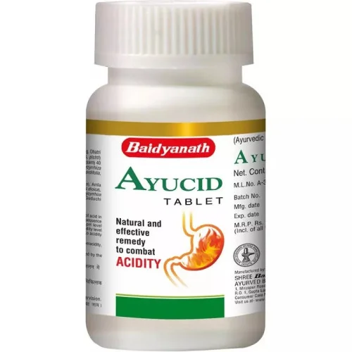 Baidyanath Ayurved Ayucid  Tablets (60 Tablets)