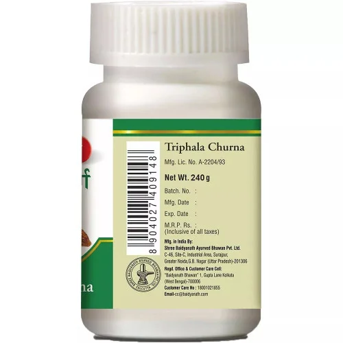 Baidyanath Ayurved Triphala Churna (240g, Pack of 2)