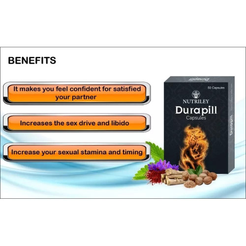 Nutriley Durapill Sexual Wellness  Capsules (50 Capsules)