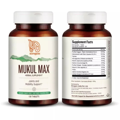 Nirogam Mukul Max  Tablets (120 Tablets)