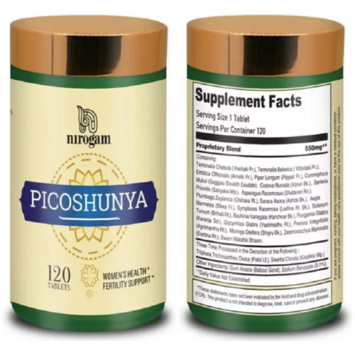 Nirogam Picoshunya  Tablets (120 Tablets)